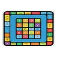 thumbnail image 2 of Colorful Alphabet Numbers mat Carpet Soft Comfy Rug for Home Living Room Bedroom Doormat Decor Area Rug Non-slip Mat 63"x 79", 2 of 7