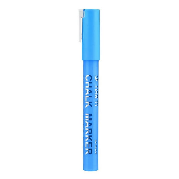 piaybook Pen Markers Chalkboard Erasable Dustless Water Based Liquid Wet Erase Pen 3mm 4ML,Blue