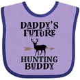 thumbnail image 3 of Inktastic Daddy Future Hunting Buddy Boys or Girls Baby Bib, 3 of 4