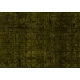 thumbnail image 1 of Ahgly Company Machine Washable Indoor Rectangle Abstract Yellow Modern Area Rugs, 2' x 4', 1 of 4