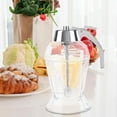 thumbnail image 5 of Taotanxi Honey Dispenser No Drip With Stand Honey Jars 180Ml Maple Syrup Dispenser Honey Containers Diamond-Shaped Honey Pot Sauce Bottles, 5 of 5