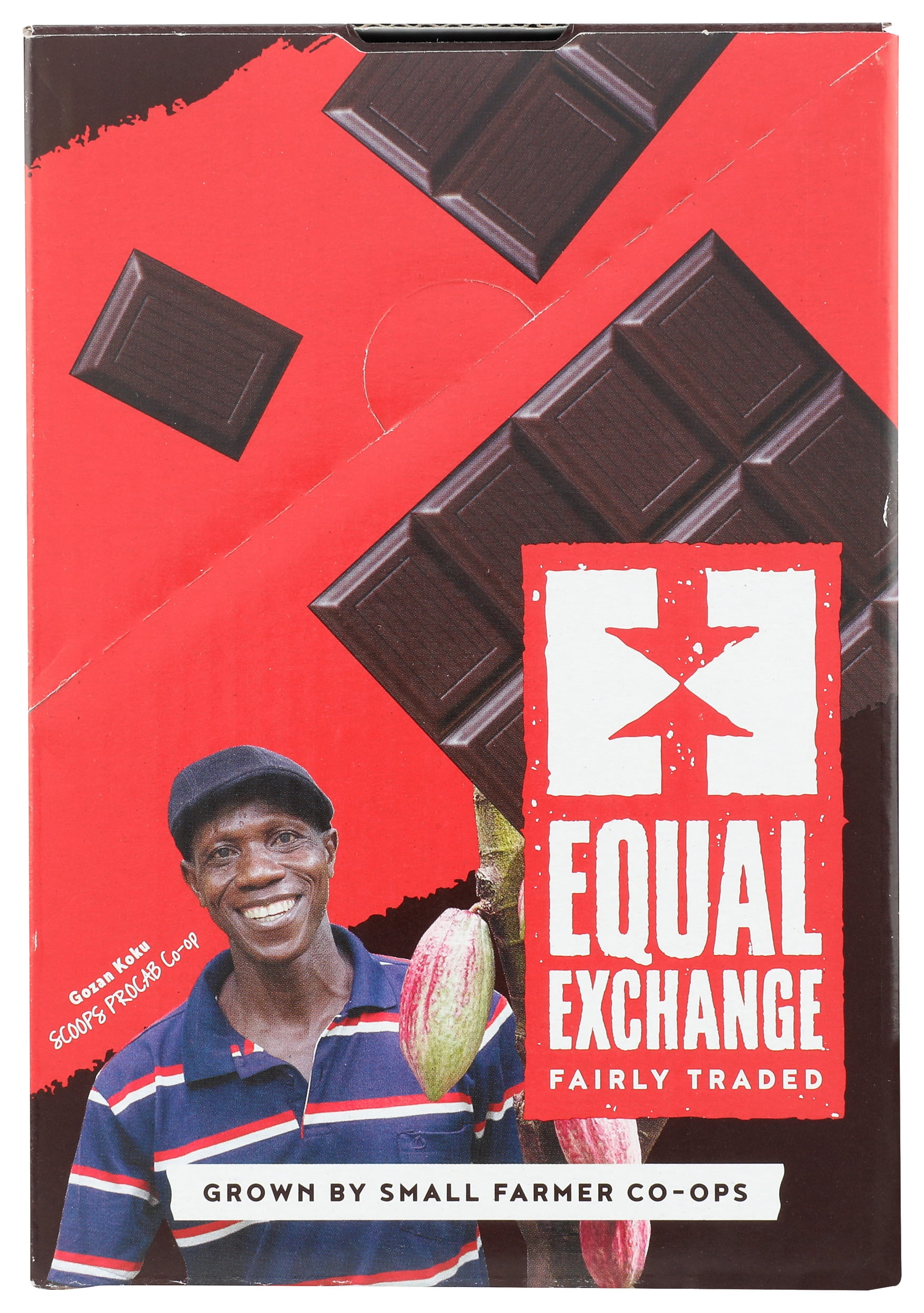 Pack of 12, Equal Exchange 80% Cacao Organic Panama Extra Dark Chocolate, 2.8 oz