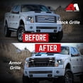 thumbnail image 5 of AMERICAN MODIFIED Front Armor Grille Compatible with 2009-2014 Ford F150, Glossy Black, 5 of 9