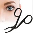 thumbnail image 2 of Stainless Steel Elbow Eyebrow Tweezers Scissor Tweezers Straight Pointed Professional Plucking Makeup Beauty Tools, 2 of 5