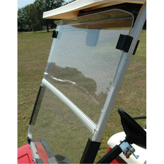 Stenten Golf Cart Accessories Folding Hinged Windshield .Cc Precedent Hi-Imp Fd Tinted 35345