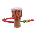 thumbnail image 1 of 1Pcs Multi Color Mini Djembe African Hand Drum With Wood Material For Rhythm Playing At Home, 1 of 7