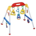 thumbnail image 4 of Musical Fitness Frame, Plastic Ring Bell Fitness Frame Toy 2 Button Battery  For Home Play For 3+ Months Old Children Musical Fitness Frame, 4 of 8