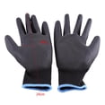thumbnail image 2 of Guantes De Pu Guantes De Trabajo Guantes Antiestáticos Negro 12 Pares PU Revestimiento De Seguridad Palma Guantes De Trabajo Grip Protect L ANGGREK PU Gloves, 2 of 6