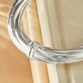 thumbnail image 5 of Ross-Simons Italian Sterling Silver Twisted Oval Bangle Bracelet, Women's, Adult, 5 of 8