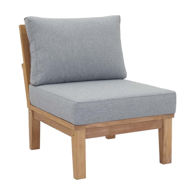 Modway Canapé d'Extérieur en Teck Marina Mobilier de Patio