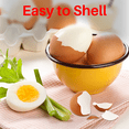 thumbnail image 4 of DISEN - Cocedor de huevos eléctrico para microondas con apagado automático, capacidad para 7 huevos, ideal para escalfados y tortillas, color blanco, 4 of 6