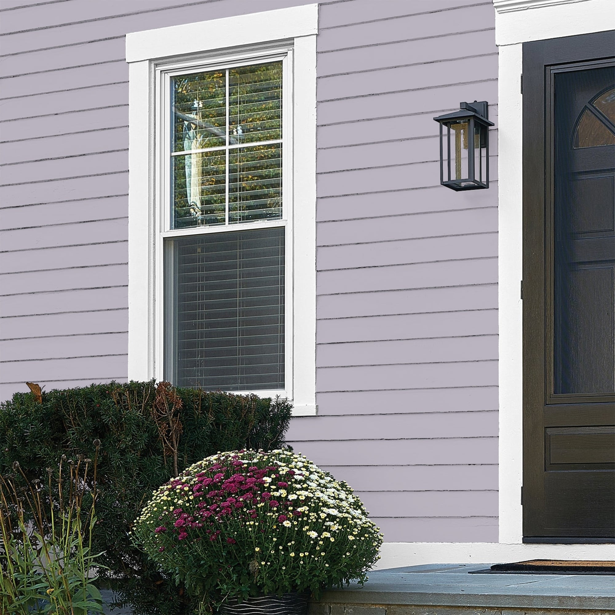 Glidden High Endurance Plus Ash Grove Flat Exterior Paint and Primer, 1 Gallon