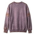 thumbnail image 4 of Women's Oversized Vintage Halloween Sweatshirt Retro Witch Moon Graphic Distressed Long Sleeve Pullover Cozy Fall Autumn Top, 4 of 5