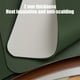 thumbnail image 5 of Stylish Insulating Pads Fan-shaped Insulating Pads Table Mats Round Table Cutlery Scalloped Table Decorations Leather Waterproofing And Oilproof Table Mat Feature:Quantity: 1Pcs, 5 of 6