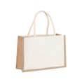 thumbnail image 2 of Yute Arpillera Compras Organizador Almacenamiento Comestibles Bolsos (cuadrados), 2 of 3