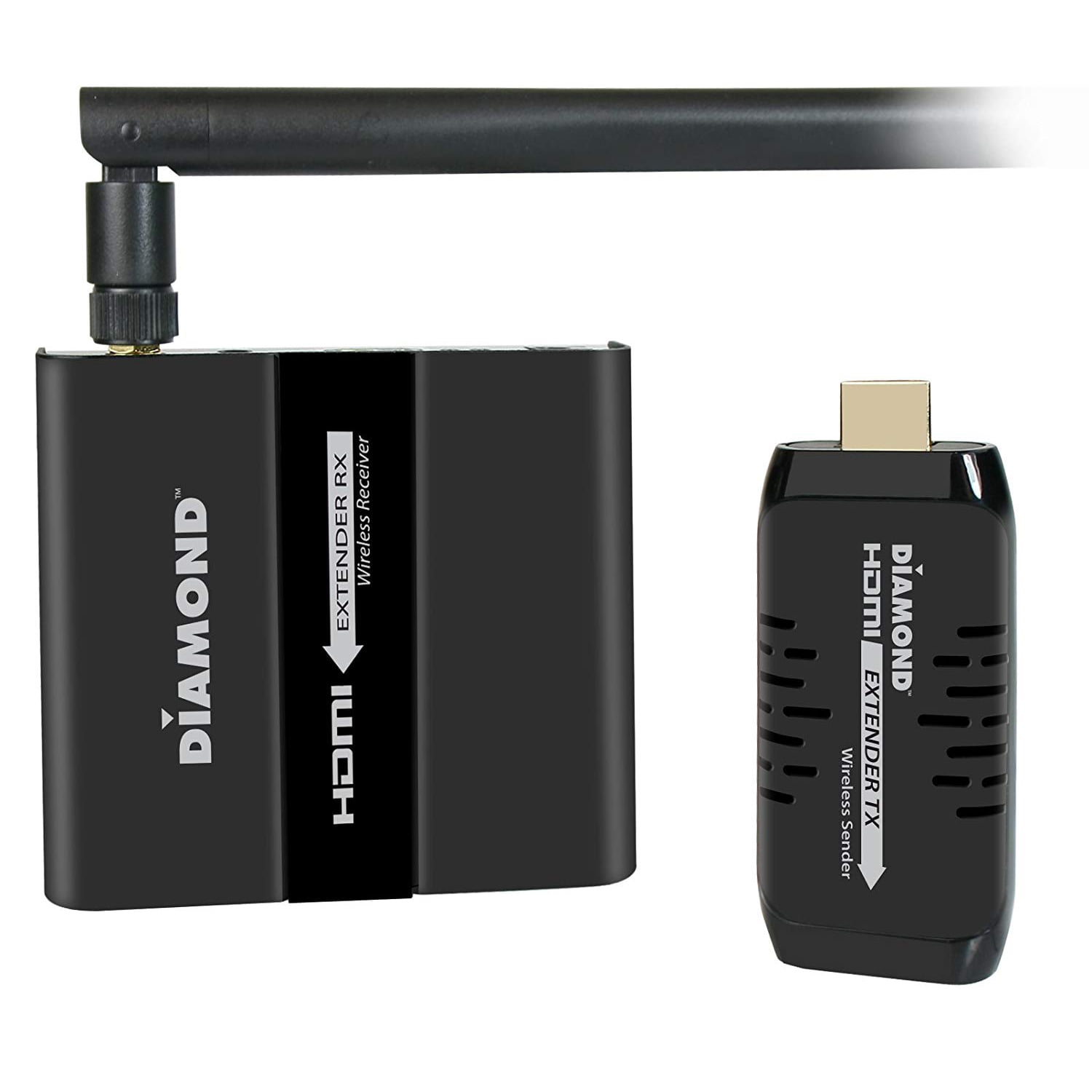 Diamond Multimedia HDMI Extender Kit, TV Transmitter and Receiver for HD 1080, Black