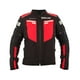 thumbnail image 1 of Chamarra motociclista hombre protectores reflejante impermeable WORKLAND 1985 rojo M WKL 1985NEGRROJA, 1 of 9