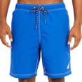 thumbnail image 1 of Traje de baño Nautica estándar para hombre, liso, de secado rápido, color cobalto brillante, 1 of 4
