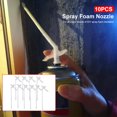 thumbnail image 2 of Spray Foam Replacement Tubes Nozzle Plastic Gap Filling Tube for DIY Spraying, 2 of 9