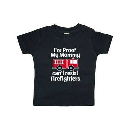 

Inktastic Firefighter Daddy Baby Gift Gift Baby Boy or Baby Girl T-Shirt