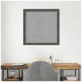 thumbnail image 6 of Amanti Art Woodridge Rustic Grey Framed Magnetic Board 27 x 27 in., 6 of 6