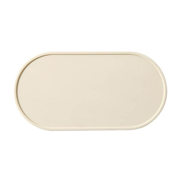 Meitianfacai European Style Kitchen Countertop Slip Mat Versatile Oil Placemat Thermal Insulation Mat, Beige
