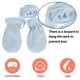 thumbnail image 3 of Guantes de esquí con forro polar grueso para bebés, niños pequeños, guantes cálidos de invierno con dedos completos MFZFUKR CPB-US-XD1334-2, 3 of 5