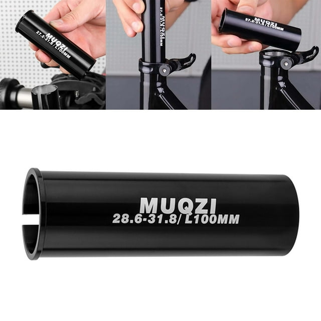 Durable Bike Seat Post Shim Macarena 28,6-31,8 Aleación de aluminio