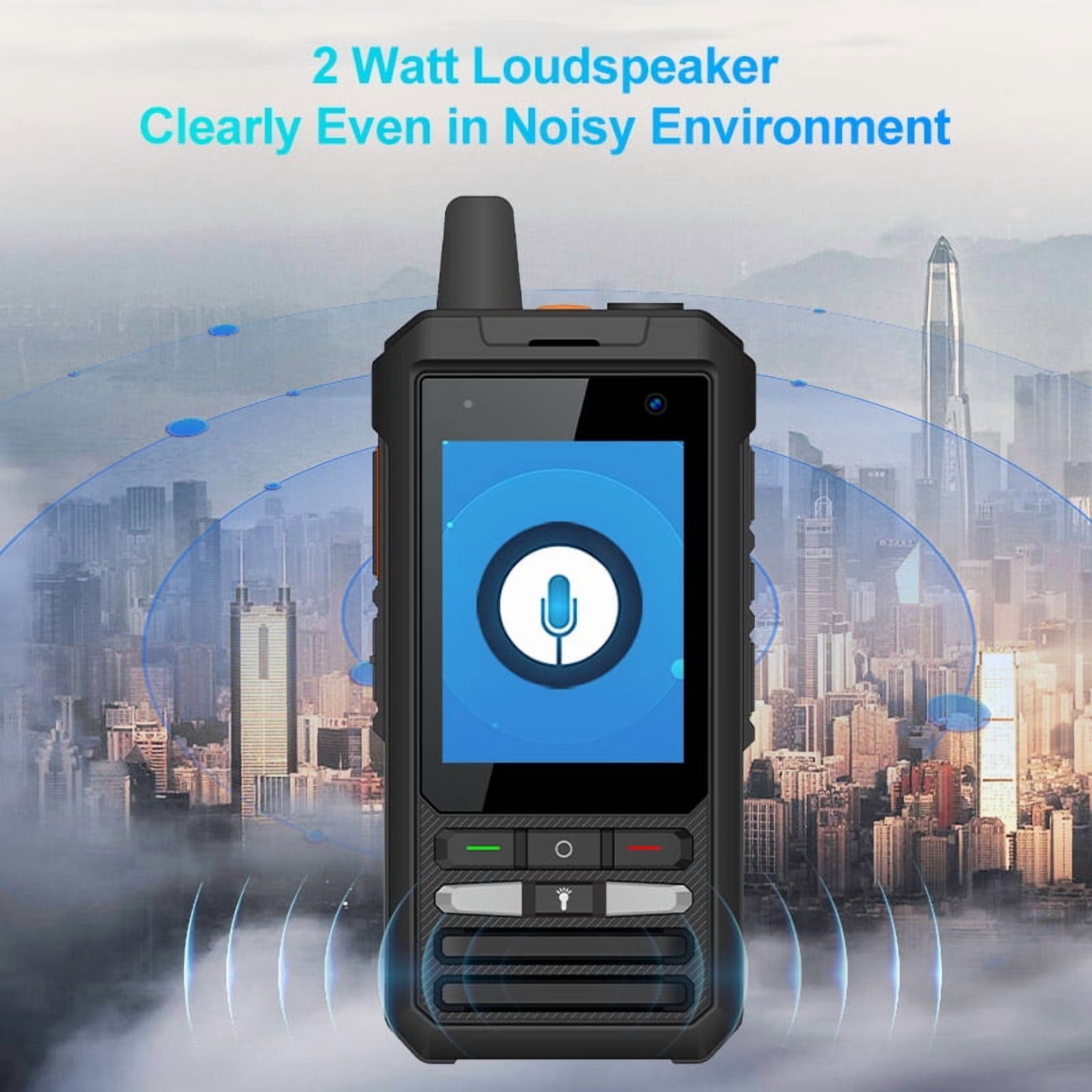UNIWA F80S POC Walkie Talkie 4G Rugged Phone 4000mAh Battery 2.4Inch Android 10 Mobile Phone OEM