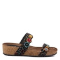 thumbnail image 5 of Azura Bahama Slide Sandals | Women's Footwear with Beads, Crystals & Cork Wedge, 5 of 8
