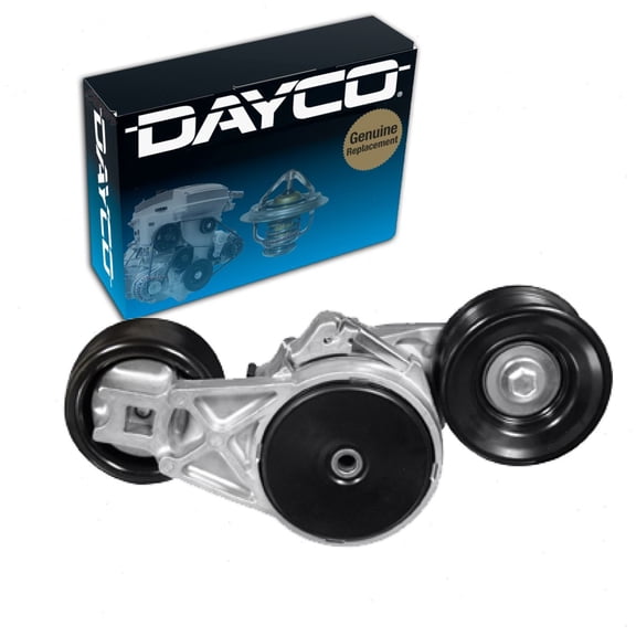 Dayco Main Drive Drive Belt Tensioner Assembly compatible with Ford F-350 Super Duty 6.0L V8 2003-2007