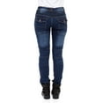 thumbnail image 3 of Skylinewears Women’s Denim Motorcycle Motorbike Jeans with Protective Lined and Pads Blue W38-L29, 3 of 6