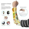 thumbnail image 3 of Small Animals Cooling Arm Sleeves Cover Summer Sun Protection Arm Sleeves For Men Women Baseball Cycling Golf Running, 3 of 5