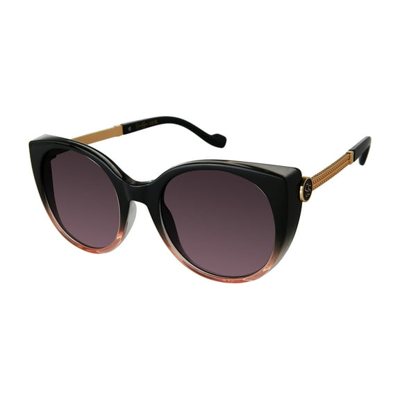 Jessica Simpson Women's J6197 Retro UVA and UVB Protective Cat Eye Fashion Sunglasses, 54mm