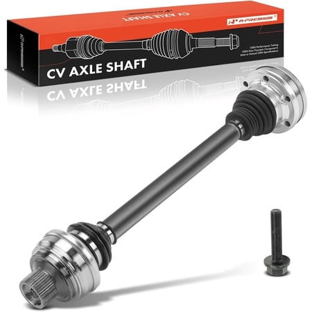 A-Premium CV Axle Shaft Assembly Compatible with Audi A6 A7 Quattro 2012-2018, A8 Quattro 2011-2018, Q5 2013-2017, RS7 2014-2018, S6 S7 S8 2013-2018, SQ5 2014-2017, Rear Right Passenger Side
