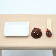 thumbnail image 3 of Tnobhg 1 Set Ice Cream Model Artificial Dessert Model Set Realistic Mini Food Props for Dollhouse Decoration, 3 of 7
