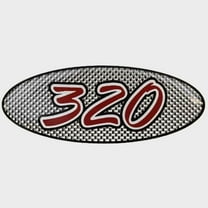 Chaparral Boat Raised Decal Sticker U17118-01 | Signature 320