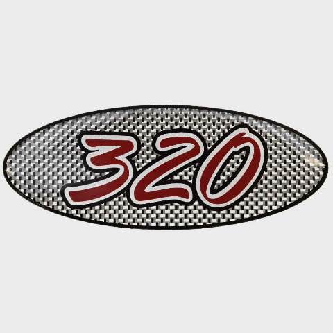 Chaparral Boat Raised Decal Sticker U17118-01 | Signature 320