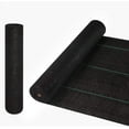 thumbnail image 1 of Weed Block Landscape Fabric Weed Barrier Control Mat Garden Ground Cover, 1 of 6