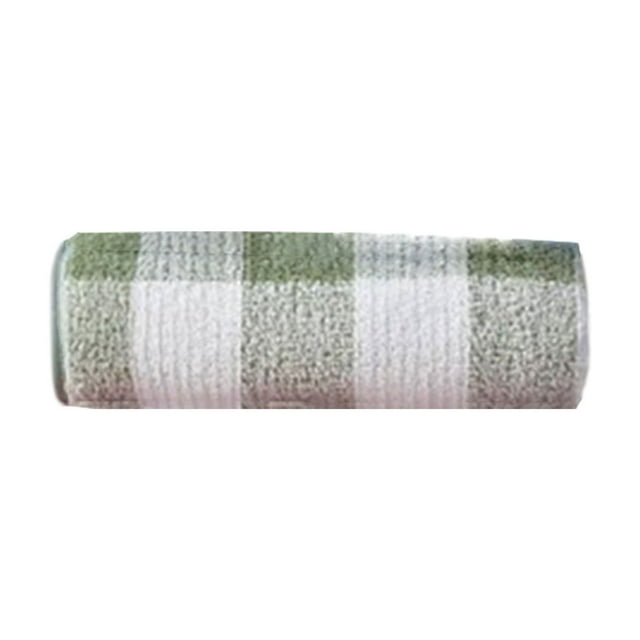 Large Checkered Corals Fleece Quickly Drying Towel And Highly Absorbent Soft Warm And Comfortable
