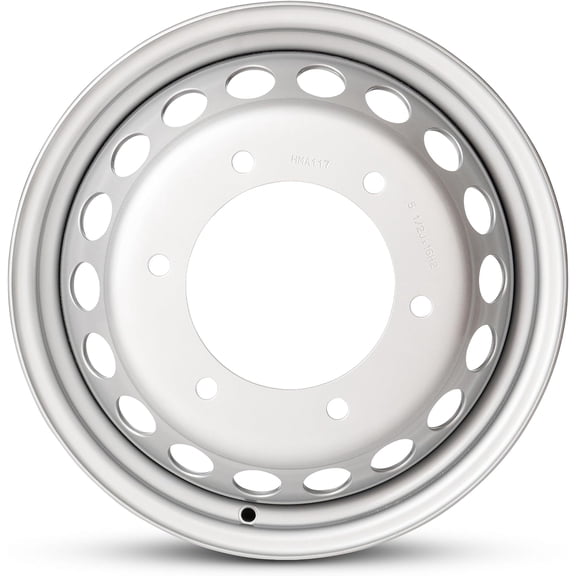 Remanufactured Genuine OEM Reconditioned Wheel 16x5.5 6x120 51mm Offset Silver Steel Rim For Mercedes-Benz Sprinter 3500 DRW 2011-2025 24010102 Single