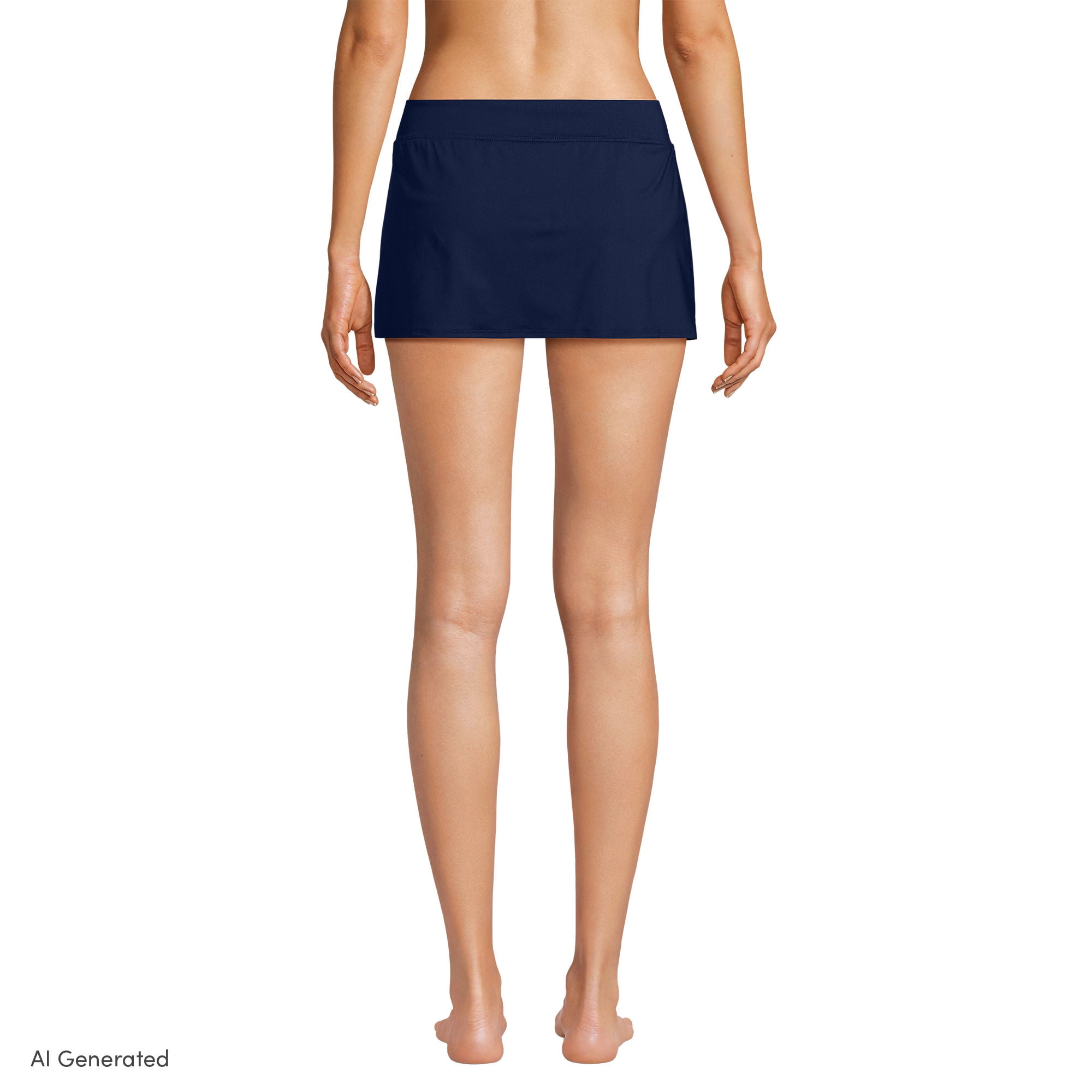 Lands' End Women's Mini Swim Skirt