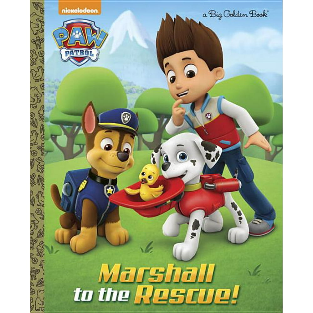Big Golden Book: Marshall to the Rescue! (Paw Patrol) (Hardcover