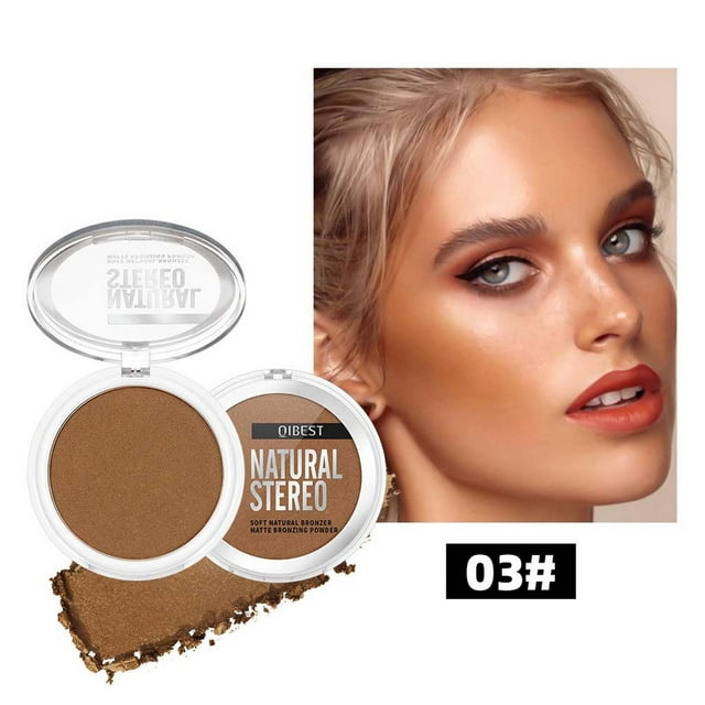 FcBaudy Crèmes de Contour Poudre de Contouring Multicolore pour Contouring-Visage Cache-Cernes 10g une Taille