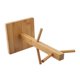 thumbnail image 2 of Soporte para tazas de madera, estado de almacenamiento de tazas de café en ma de árbol, gancho con seis ganchos., 2 of 12
