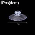 thumbnail image 1 of Succionador de cabeza de seta de PVC para pecera, ventosa de vidrio transparente perforada, decoración de ventana de vidrio, 10/1 piezas, 1 of 4
