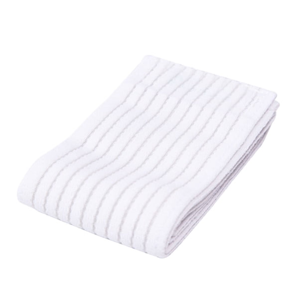 Vogacara Vendaje protector de fitness para deportes, codo de rodilla de compresión, soporte de tobillo fácil de usar Ayudas para vestirse con gancho de botón Blanco 120CM