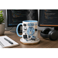 thumbnail image 3 of Software Engineer Ceramic Coffee Mugs Code Mode Developer Gift for Coders 11 oz 15 oz, 3 of 3