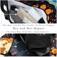 thumbnail image 4 of Dog Paw Print Duffle Soccer Bag: 17.7" Sports Travel Tote with Interior Zipper Pocket and Large Capacity, 4 of 6