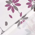 thumbnail image 7 of Alishomtll Modern Purple Flowers Light Filtering Curtains, 52 x 84 in (2 Panels), 7 of 7